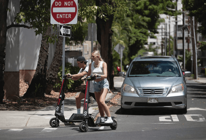Scooter sharing in Honolulu